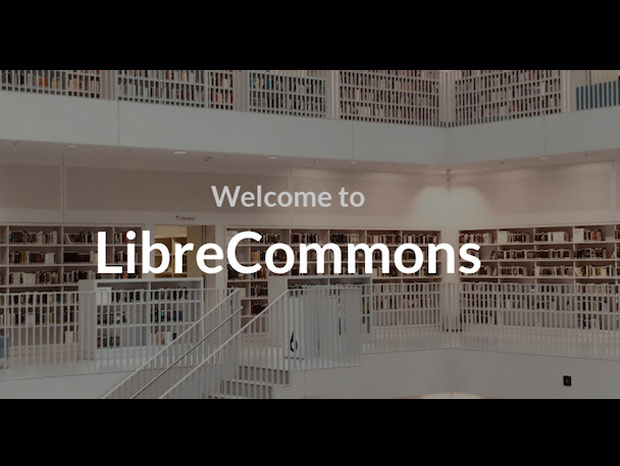 A screenshot of the LibreCommons website